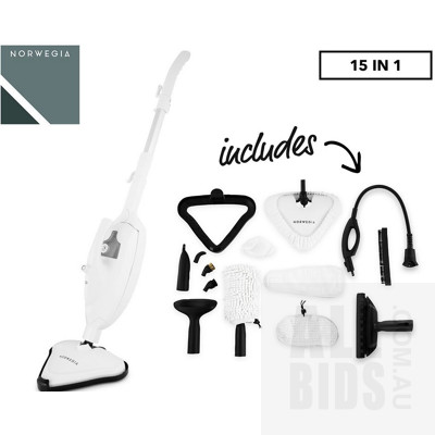 Karcher SC 3 Floor Steam Cleaner And Norwegia KB-2012 15 In 1 Multi Function Steam Mop - ORP More Than $400