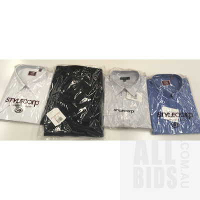Style Corp Assorted Men's Business Shirts And Pants - Lot Of 25
