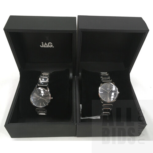 JAG Women's 33mm Helena Watch - ORP $199.00 Each - Lot of 2
