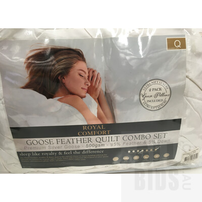 Queen Size Bedding - Lot Of 3