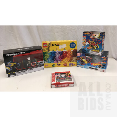 Assorted Kids Toys Including Hot Wheels And Lego 1500 Pcs