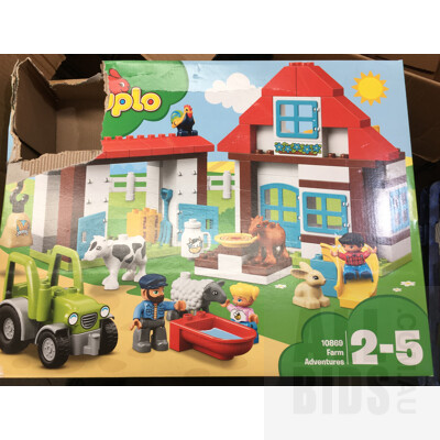 Assorted Kids Toys Including Lego Duplo Farm Adventures And 10 In 1 Board Games