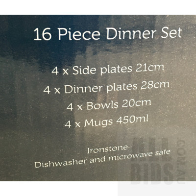 Casa Domani 16-Piece Dinner Set, Borner Vegetable Slicer And Tefal Secure 5 Neo 6L Pressure Cooker
