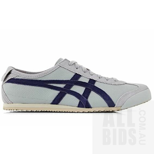 Onitsuka Tiger Unisex Mexico 66 Mid Grey/Peacoat Shoes Size UK6 - Lot Of 12 - ORP $1788 Combined