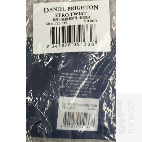 Daniel Brighton 4pk Bath Towels, Sheridan 4pk Hand Towels And Assorted Bedding