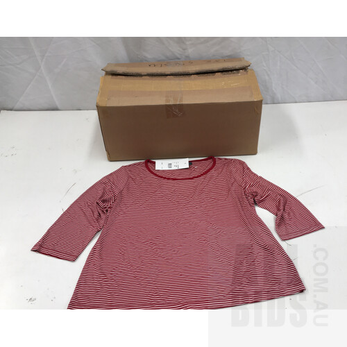 NNT Red 3/4 Sleeve Tops Size 3XL - Lot Of 16