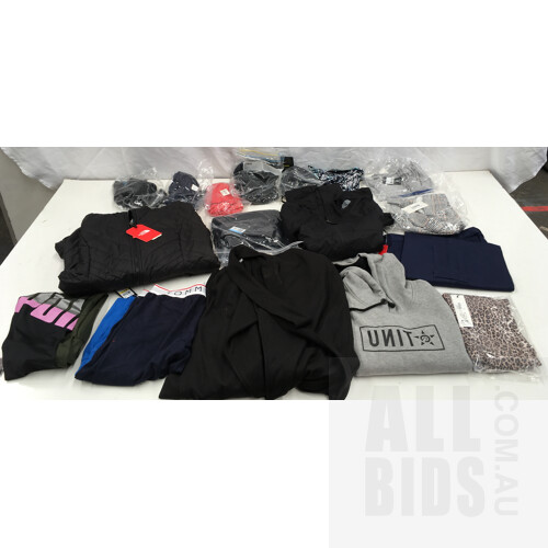 Designer Women's Clothing Size 10-12/M Brand's Including North Face, Russell Athletic And Nike  - Lot Of 15