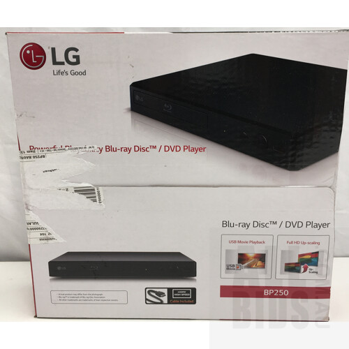 LG BP250 Blu-Ray Player - ORP $160