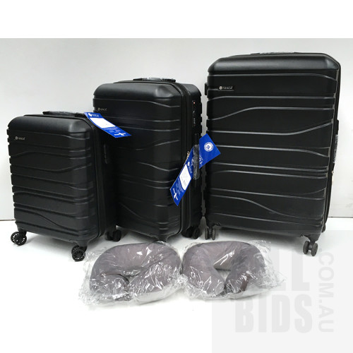 Tosca 3-Piece Venice Hardcase Luggage/Suitcase Set