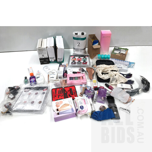 Bulk Lot of Assorted Cosmetics & Body-Care Products Including Ciate 6 Piece Nail Polish Set, Manicure Set and More