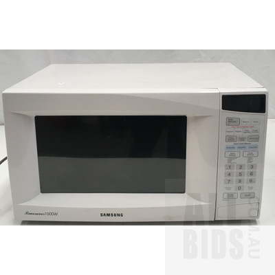 Samsung MS143HCE Timesaver 1000 Watt Microwave Oven