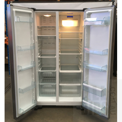 Westinghouse WSE6100SA 603L Side by Side Fridge