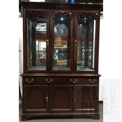 Drexel Heritage Buffet With Display Cabinet