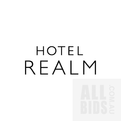 1 night accommodation in a Realm Suite at Hotel Realm  II