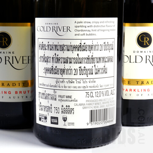 Domaine Cold River Sparkling Brut Cuvee - Case of 12 x 750ml