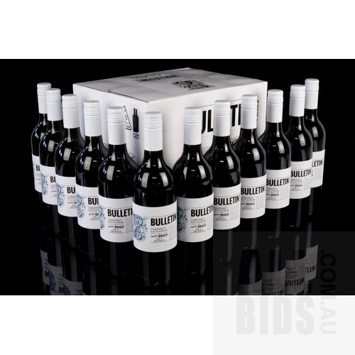 Bulletin Place Cabernet Sauvignon 2019 - Case of 12 x 750ml