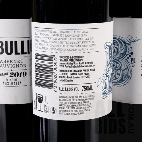 Bulletin Place Cabernet Sauvignon 2019 - Case of 12 x 750ml