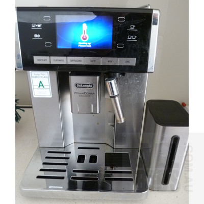 Delonghi Prima Donna Exclusive Espresso Machine - ORP $3499.00