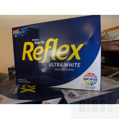 Reflex Ultra White A4 Paper - Lot of 63 Reams - New
