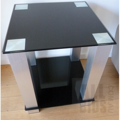 Contemporary Coffee Table and Two Side Tables