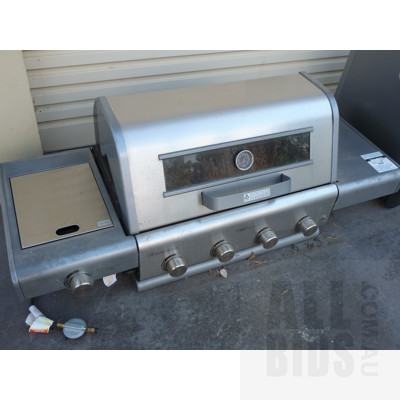Everdure Neo Argento Esee Four Burner Hooded Barbecue