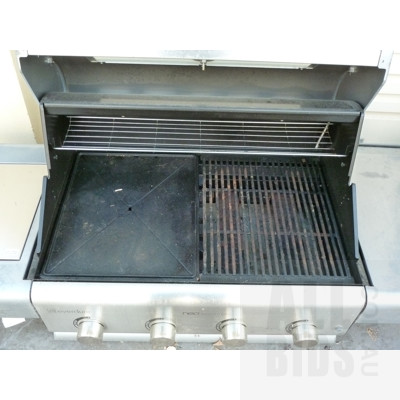 Everdure Neo Argento Esee Four Burner Hooded Barbecue