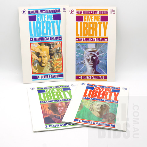 One to Four Frank Miller and Dave Gibbons Give Me Liberty: An American Dream Comics