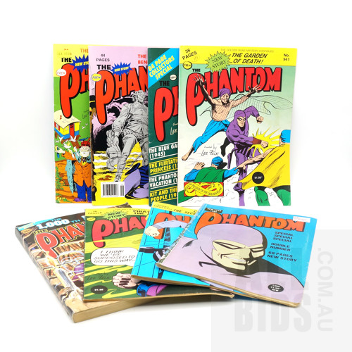 Eight Phantom Comics, Including the 1000th Issue