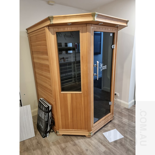 Sauna by iHealth - 2 Person Infrared Sauna (has been decommissioned and will need de-installation and maintenance)