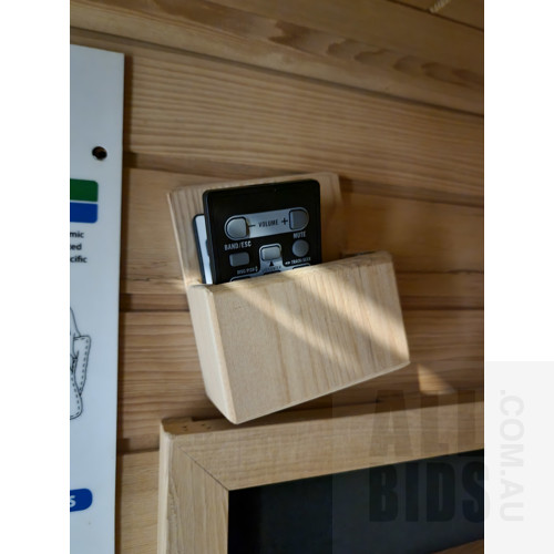 Sauna by iHealth - 2 Person Infrared Sauna (has been decommissioned and will need de-installation and maintenance)