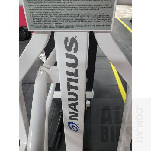 Nautilus Gravitron Weight Assisted Chin-Dip