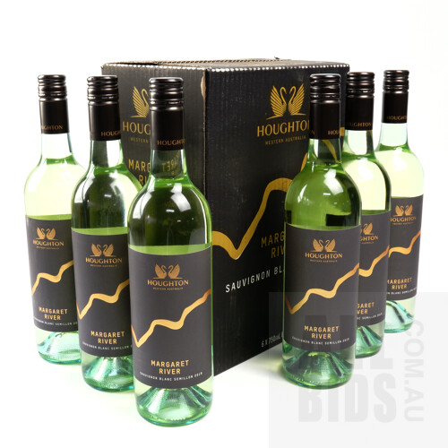 Houghton Margaret River WA 2018 Sauvignon Blanc Semillon - Case of 6 x 750ml