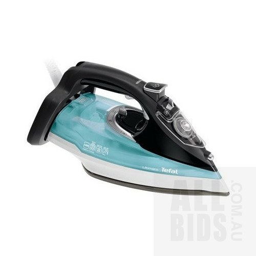 Tefal Ultimate Airglide Steam Iron Blue FV9753 ORP $199.95
