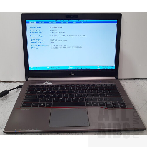 Lifebook e744 sales