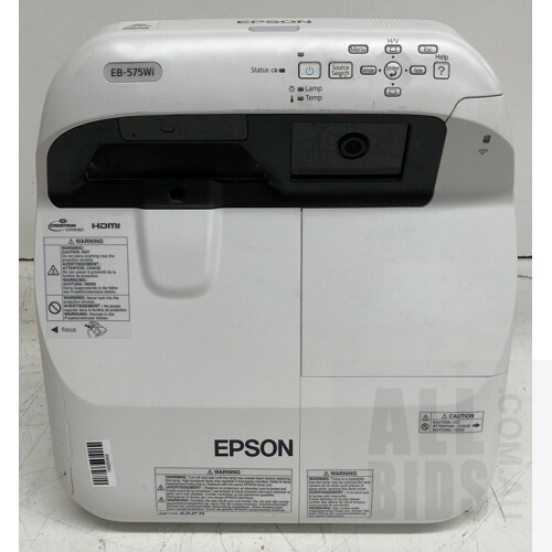 Epson (EB-575Wi) WXGA 3LCD Projector