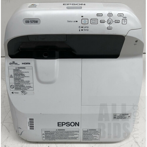Epson (EB-575W) WXGA 3LCD Projector