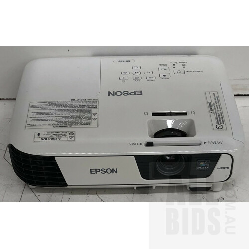 Epson (EB-X36) XGA 3LCD Projector