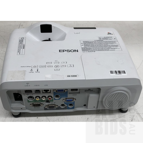 Epson (EB-535W) WXGA 3LCD Projector