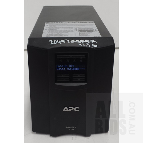 APC (SMT1500I) Smart-UPS 1500 1,000W Floorstanding UPS