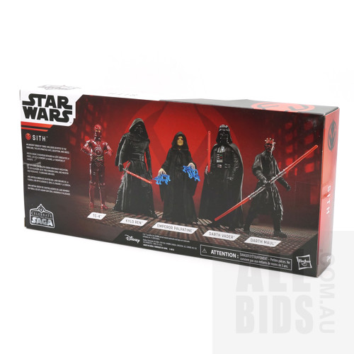 Boxed 2020 Hasbro Star Wars Celebrate the Saga Sith Five Figure Pack