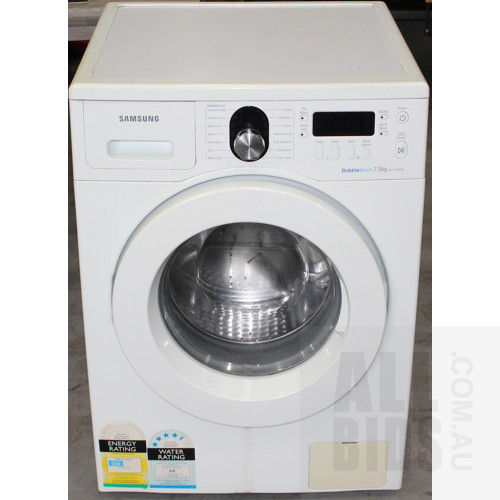 Samsung Bubblewash 7.5 Kg Front Loader Washing Machine
