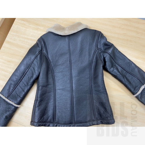 Ladies RM Williams Leather Jacket, Size 12