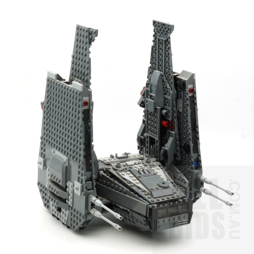 Star Wars Lego Kylo Ren's Command Shuttle with Two Figures