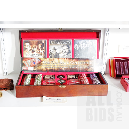 Deadwood 'The Ultimate Collection' DVD Box Collection and Poker Set
