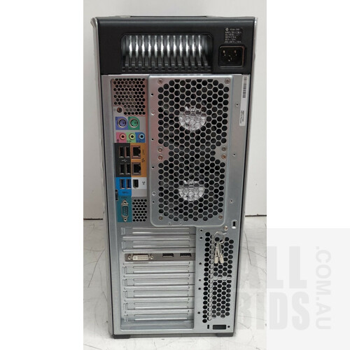 HP Z820 Dual Intel Xeon (E5-2620) 2.00GHz 6-Core CPU Workstation