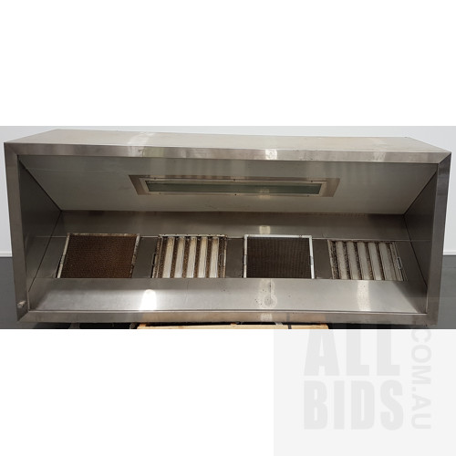 Stainless Steel Extraction Hood With 4 Filters