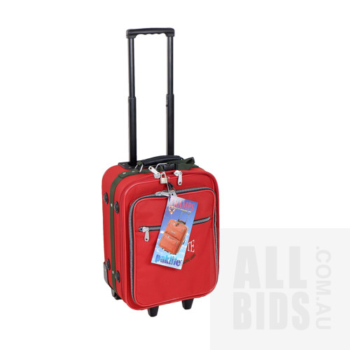 Paklite 'Tramps' Carry-On Trolley Bag, As New with Tags