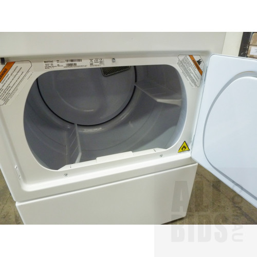 Maytag MDE17MNBGW 9kg Commercial Electric Clothes Dryer