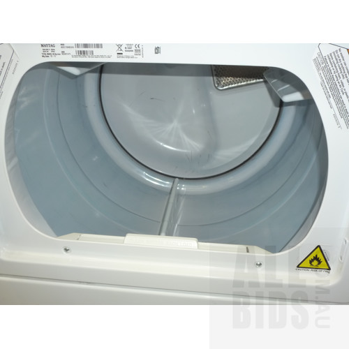 Maytag MDE17MNBGW 9kg Commercial Electric Clothes Dryer