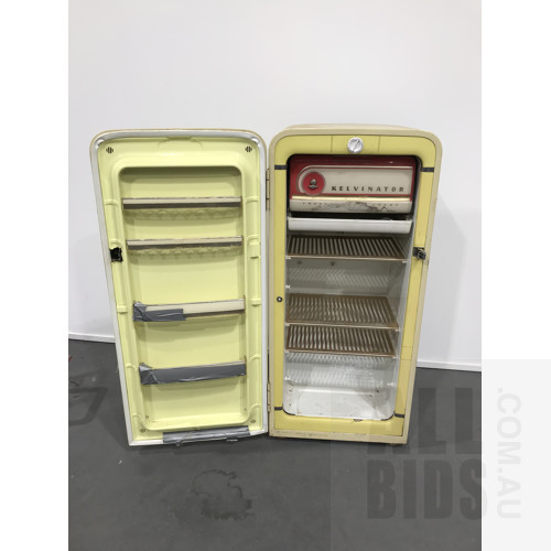 Vintage Kelvinator Fridge Circa 1950s